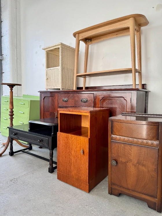 Image 1 of Comodino vintage con mobiletto