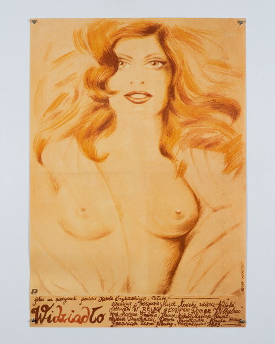 Il Fantasma (Widziadło) – Poster originale del film vintage del 1983 di Maria Mucha-Ihnatowicz – Poster (photo 3 of 8)