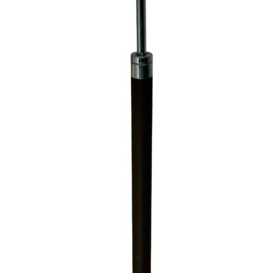 Image 1 of Dijkstra - Zeldzaam model - Space Age Design / MCM Vloerlamp met twee bogen - Gerookt Acryl