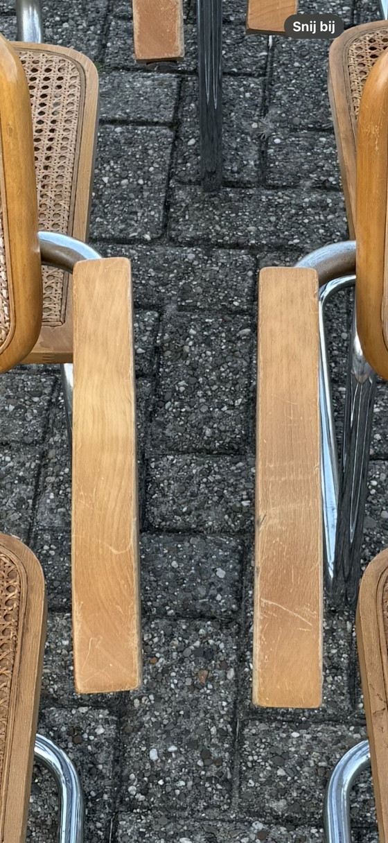 Image 1 of 10 sillas de cincha Marcel Breuer