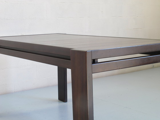 Image 1 of Scrivania o tavolo da pranzo in legno massello di Iroko, edizione Regain