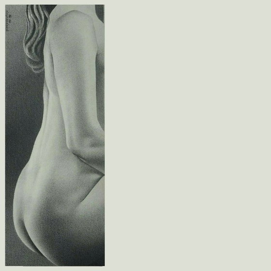 Image 1 of Composizione figurativa in grafite. Francia, anni '80