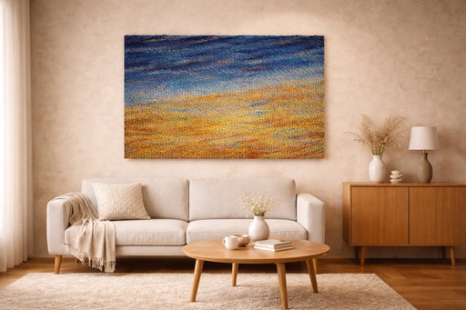 Tapisserie murale rétro Janna Doebele originale