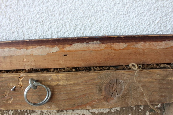 Image 1 of Composition mécanique abstraite vintage – Peinture à l'huile de style géométrique audacieux signée F. Léger