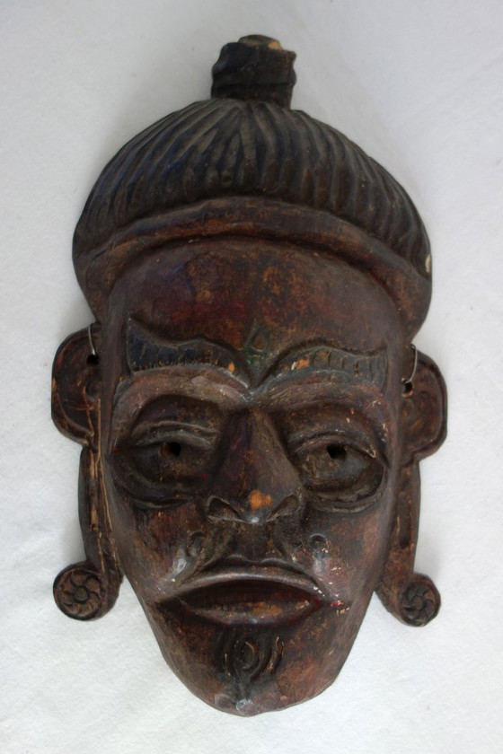 Image 1 of Lot de 3 masques Himalayens vintage