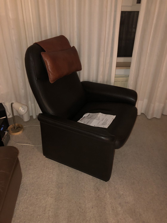 Image 1 of De Sede Armchair With Hokker