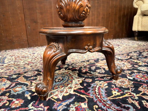 Porta piante classico antico inglese Pied De Stalle – Legno (photo 8 of 10)
