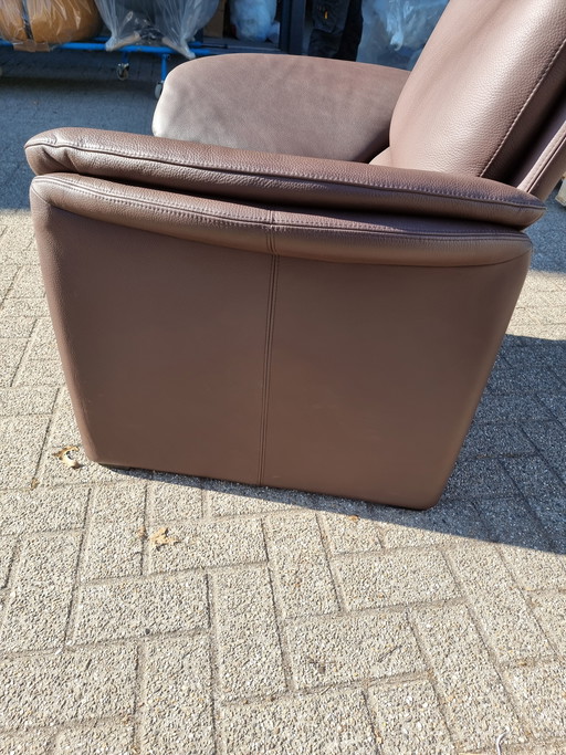 Fauteuil Leolux Catalpa marron