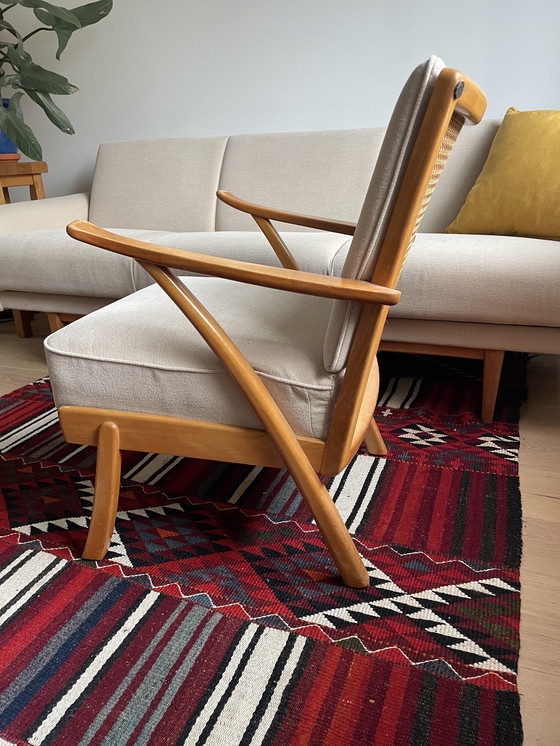Image 1 of Vintage Danish Walnut Seating Area 1960s