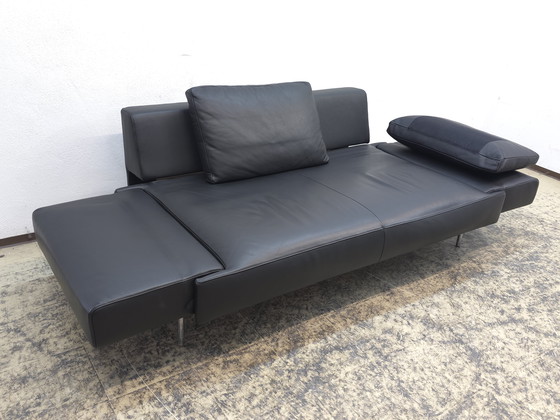 Image 1 of Fsm Easy Set Designer Sofa Leather Sofa Couch de sede Black