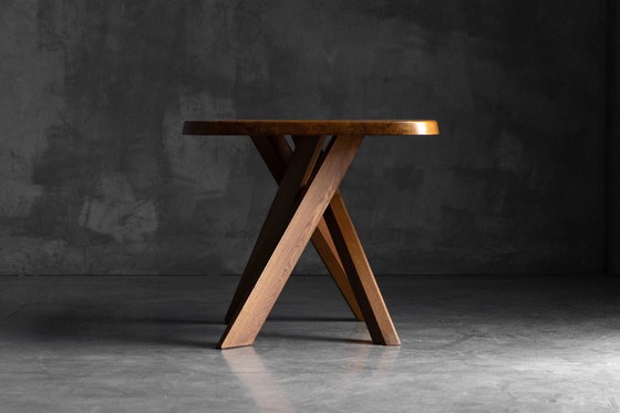 Image 1 of Tavolo da pranzo T35A di Pierre Chapo, Francia, anni '70