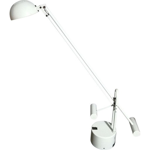 Vintage bureaulamp met stilplast pendel, Italië 1970