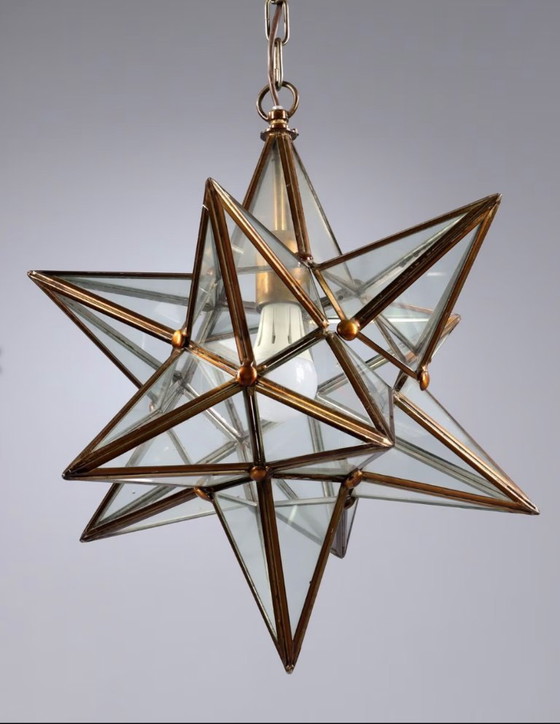 Image 1 of Ciondolo a stella italiano del metà del secolo scorso