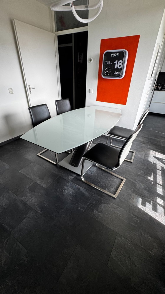Image 1 of Musterring Dining Set: Table with 4 Chairs
