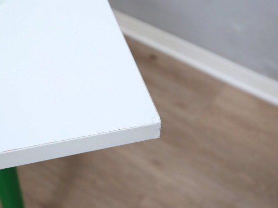 Image 1 of Scrivania vintage Bieffeplast con struttura in metallo verde anni '60