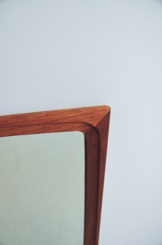 Specchio danese in teak con cornice fresata – Wood (photo 2 of 6)