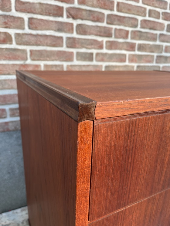 Image 1 of Vintage Made to Measure ladenkast met 4 laden door Cees Braakman voor Pastoe,