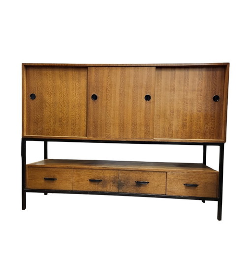 Gabinete, Gran Aparador, Madera de Teca, Diseño Escandinavo, 50’s