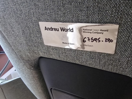 2x The Next Lounge High Rotatable di Andreu World – Poltrone, Textile, Wood (photo 10 of 10)