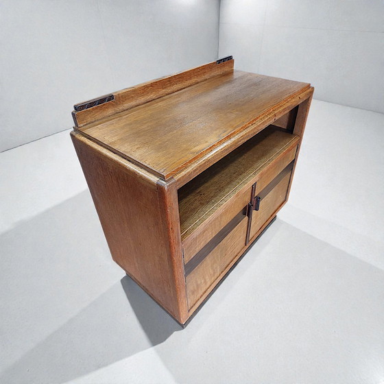 Image 1 of Antique cabinet Hague School bookcase Art Deco