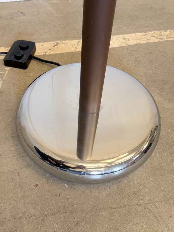 Dijkstra double arc Floor lights | 1970s – Metal, Chrome (photo 14 of 16)