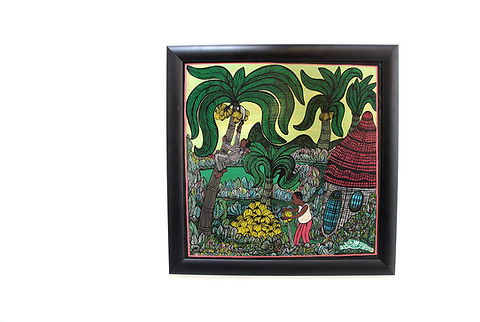 Image 1 of David Herekia Mzuguno Harvesting Bananas, 2002