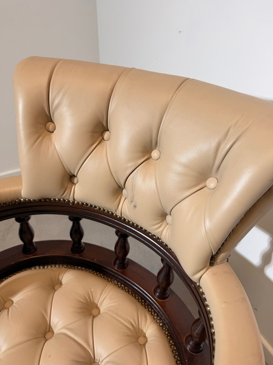 Kapiteinsbureaustoel Mahonie – Bureaustoelen (photo 4 of 9)