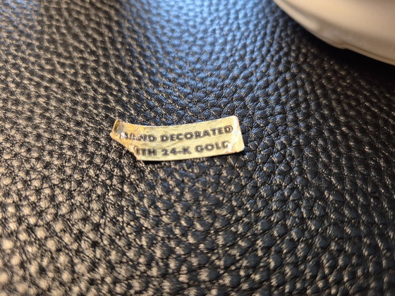 Image 1 of 2 kleine Schwäne - Porzellanfiguren - Lenox USA, mit Goldrand