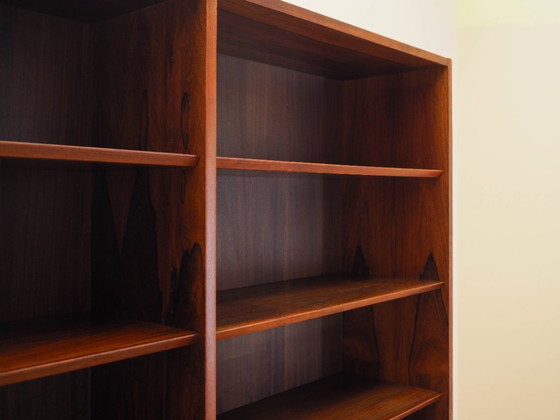 Image 1 of Bibliothèque en palissandre, design danois, années 1970, fabriquée par Hundevad