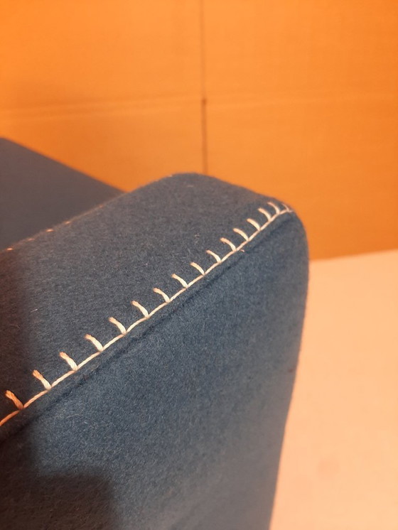 Image 1 of CASSINA 637 UTRECHT fauteuil (NIEUW, NOOIT GEBRUIKT) in 13L OTHANIO WOL met natuurlijke draadstiksels en paardenpunt