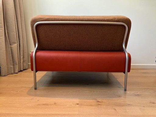 2 x Zweisitzer-Sofas im Montis-Stil, Modell Lomas