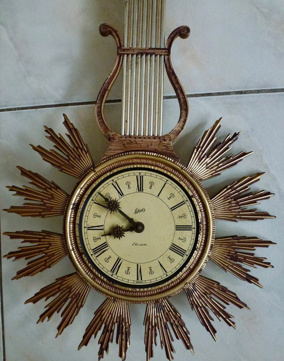 Image 1 of A vintage Schatz Elexacta sundial from the 1960s.