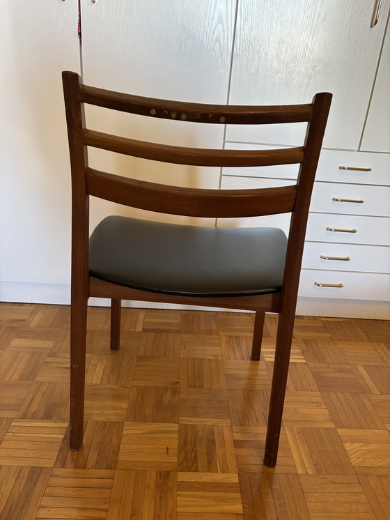 Image 1 of 4 x chaise Arkitekt Kjaerulf Bruno Hansen