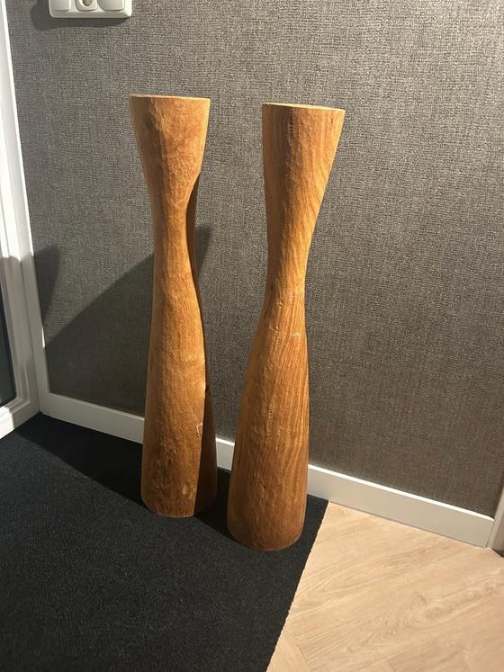 Columnas de madera talladas a mano (photo 6 of 7)