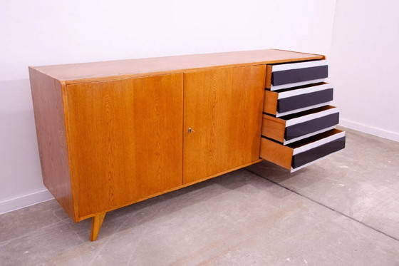 Image 1 of Mid Century U-460 sideboard by Jiri Jiroutek for Interi‚r Praha, Czechoslovakia