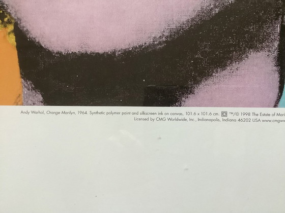 Image 1 of Andy Warhol - Marilyn Monroe - Te Neues poster 1998