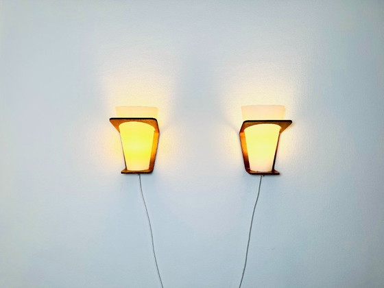 Image 1 of Lampade da parete NX41 di Louis Kalff per Philips, Paesi Bassi, anni '50