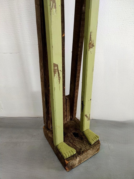 Image 1 of Unique Tribal Art wooden sculpture art object