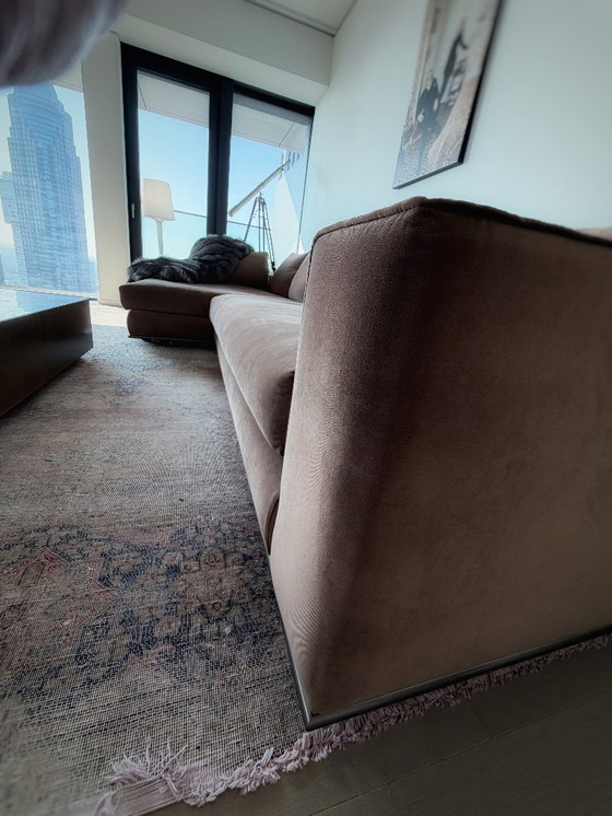 Image 1 of Minotti Hamilton Sofa with Ottoman