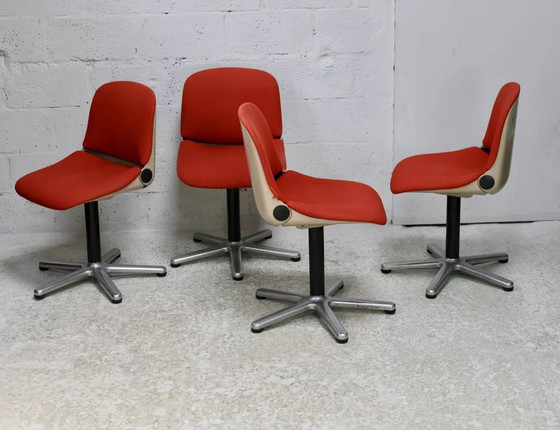Image 1 of 4x Wilkhahn "Space Age" stoelen