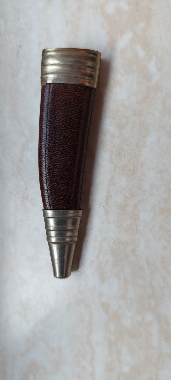 Image 1 of Coltello da caccia vintage Rehwappen Solingen con manico in zampa di cervo