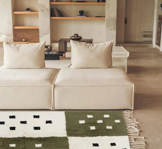 Tapis berbère marocain 250cm x 150cm – Wool, Modern (photo 3 of 6)