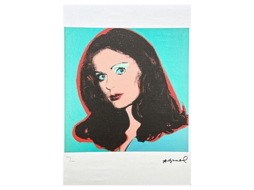 D'après Andy Warhol, Beauté scandinave, années 1980, lithographie – lithos zeefdrukken, Paper