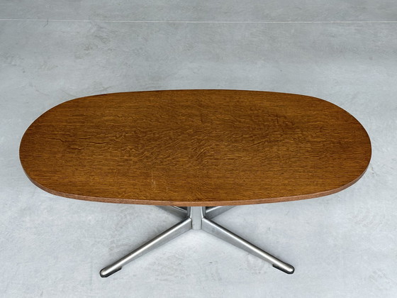 Image 1 of Scandinavische coffeetable, ovaal 1960s