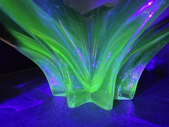 Image 1 of Bol vintage en verre d'art de Murano