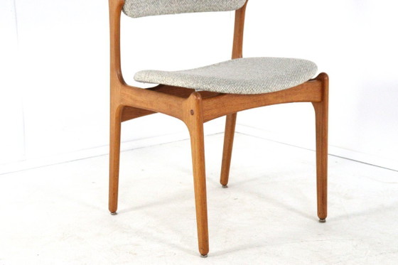 Image 1 of Set of 4 Erik Buch chairs O.D. Mobler model 49 vintage Danish