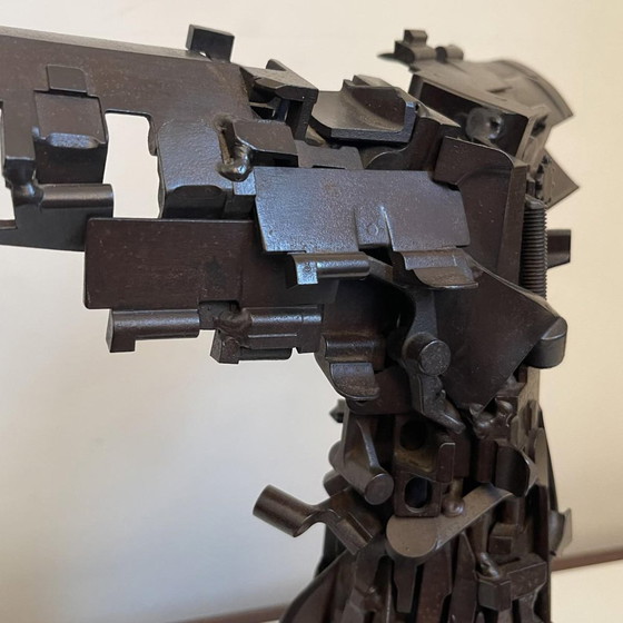 Jacques Dufrane, The Victory of Samothrace, Sculpture en acier soudé, 2000 – polished steel, Metal, Brutalist (photo 2 of 20)