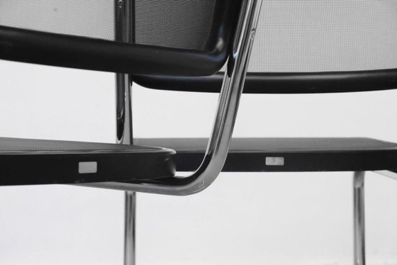 1/20 Marcel Breuer Thonet S32 N Cantilever Chair Mesh Chrome – Chairs and lounge chairs, Plastic, Wood (photo 2 of 12)