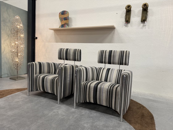 Image 1 of 2 Leolux Goncharov Armchairs Fabric