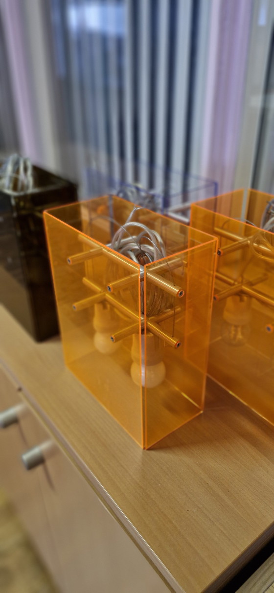 Image 1 of Lampada a sospensione Dark Bridge anni '90